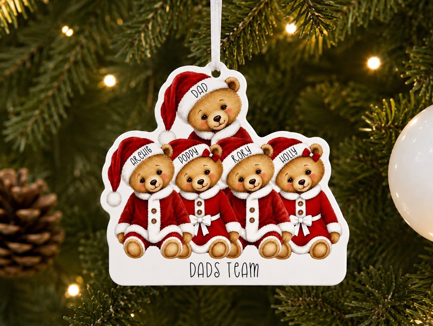 Bear Tree Decorations