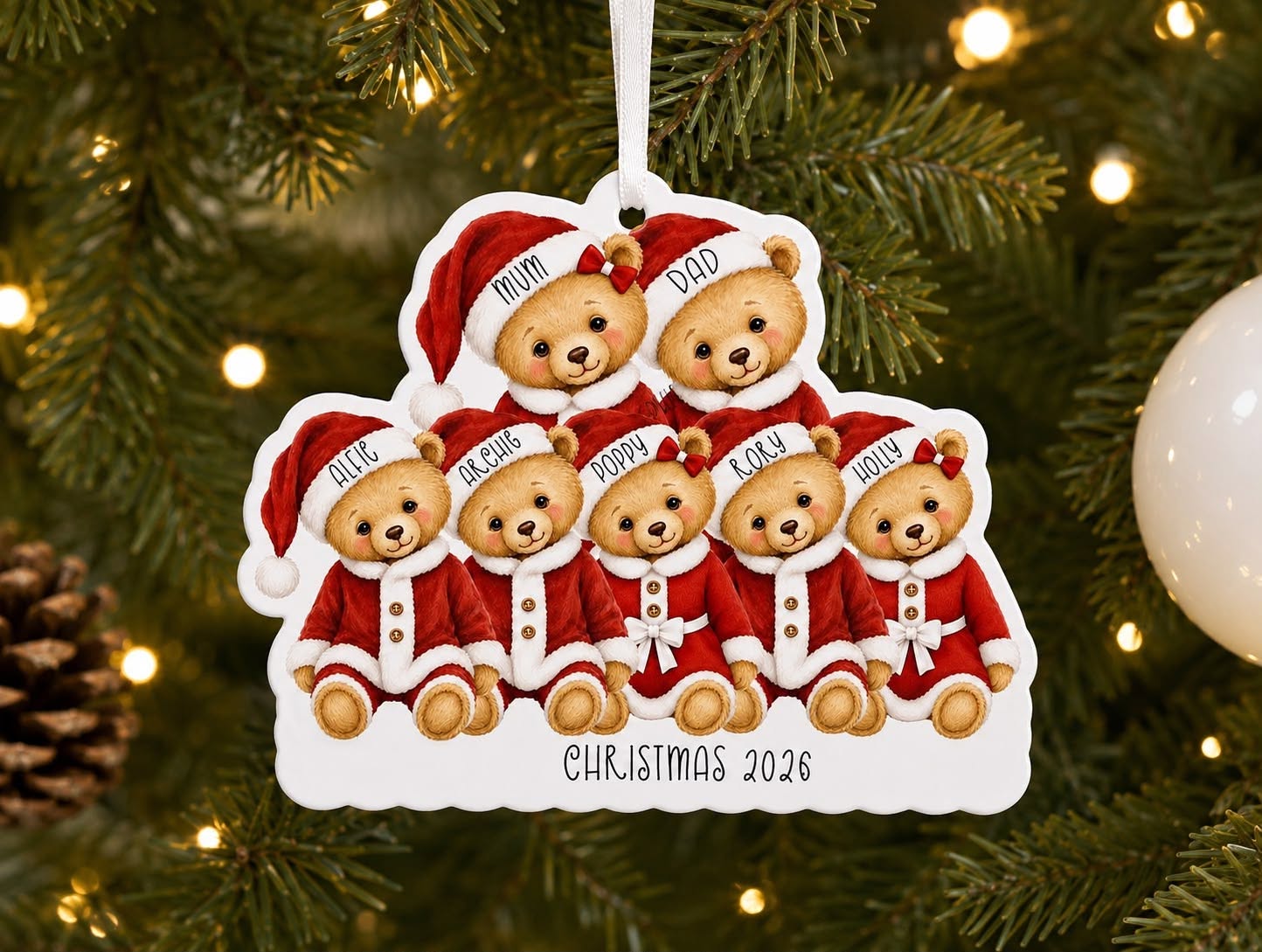 Bear Tree Decorations