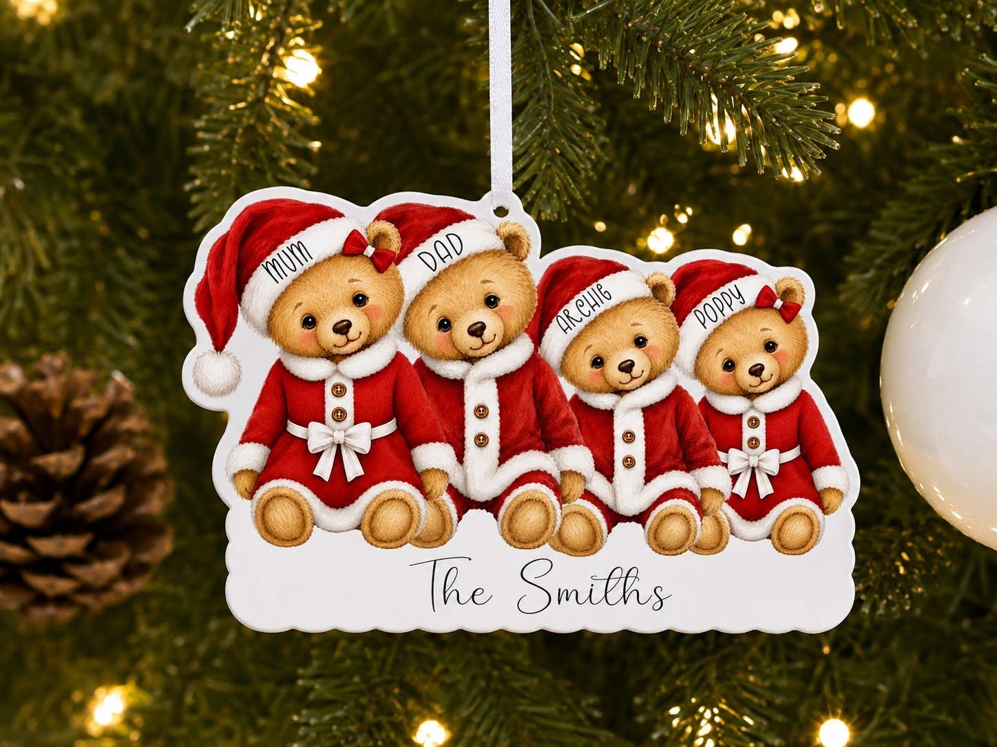 Bear Tree Decorations