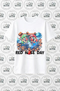 Super Mario Red Nose Day T-Shirt