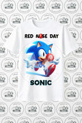 Sonic Red Nose Day T-Shirt