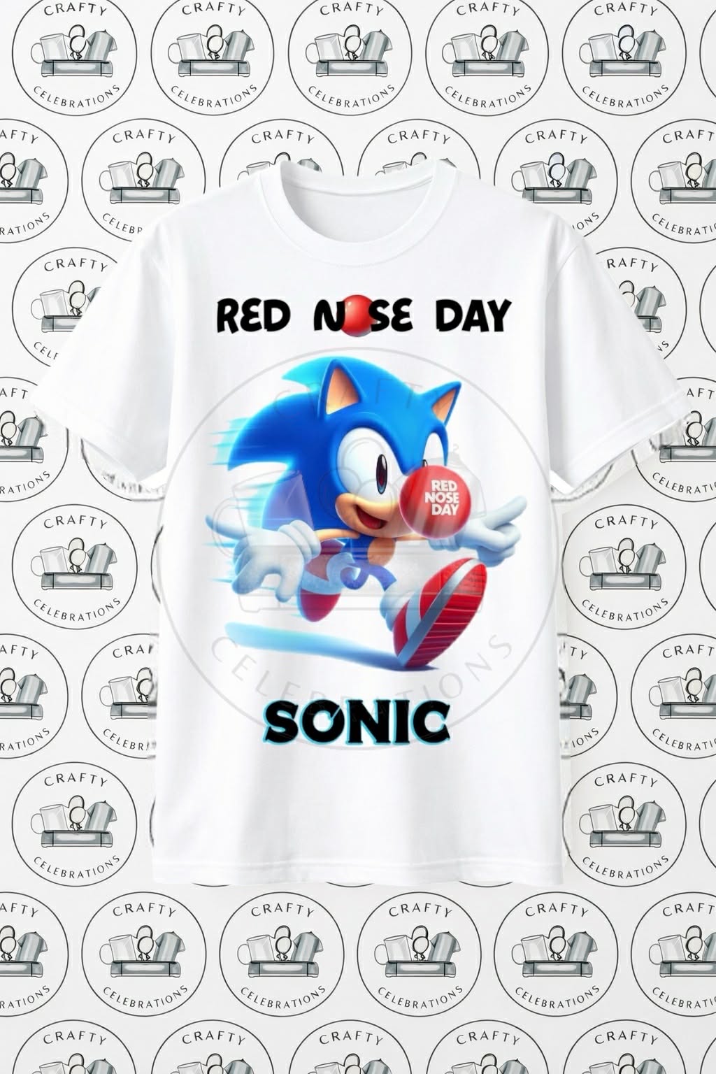 Sonic Red Nose Day T-Shirt