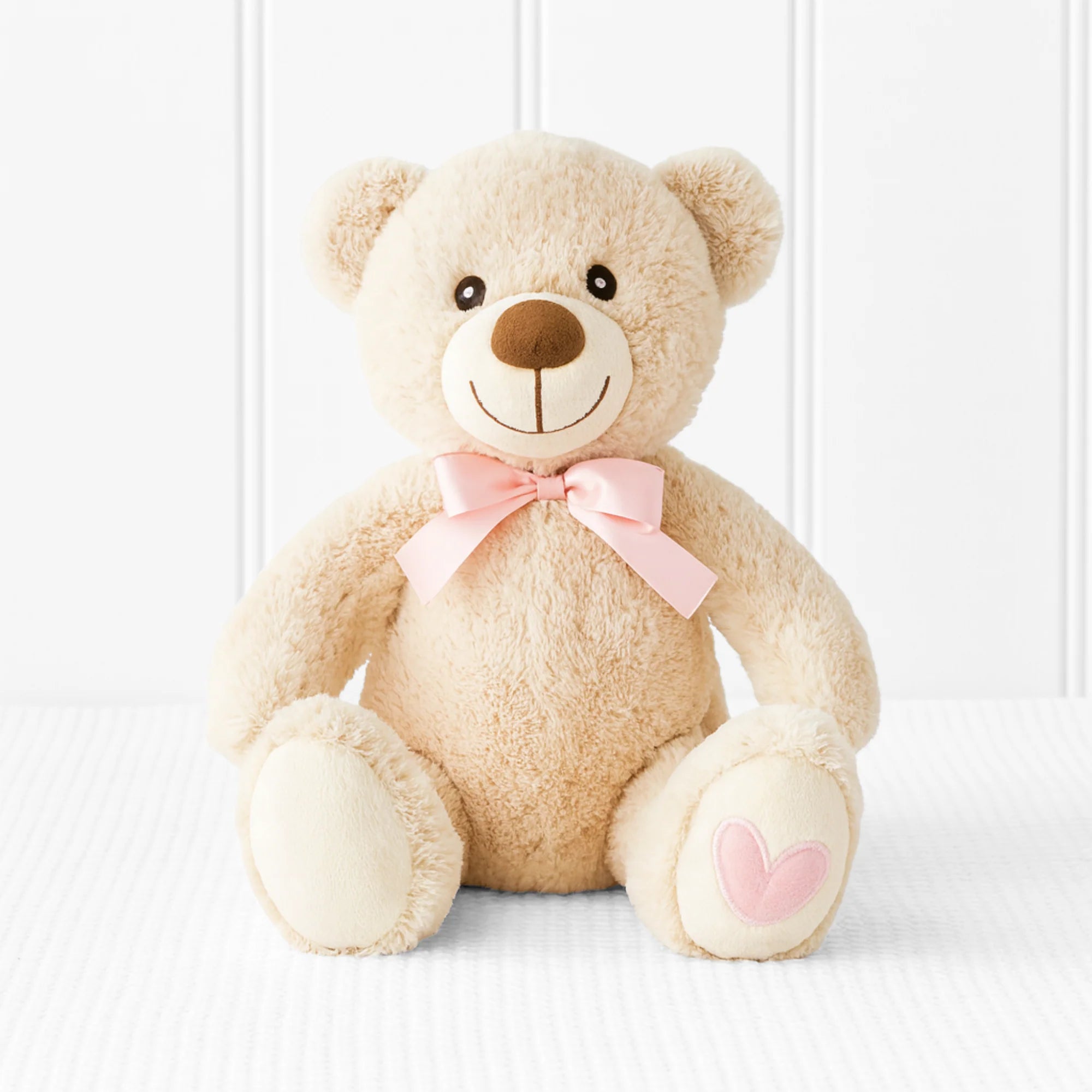 MOTHER'S DAY TEDDY BEAR WITH PINK HEART