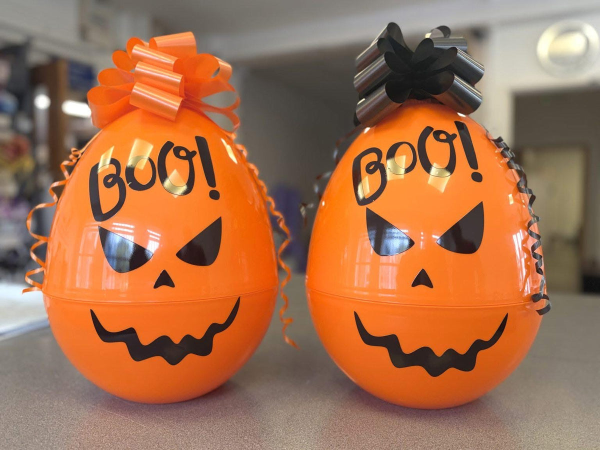 *SPECIAL OFFER THIS WEEKEND ONLY*Halloween Orange Giant Fillable Egg