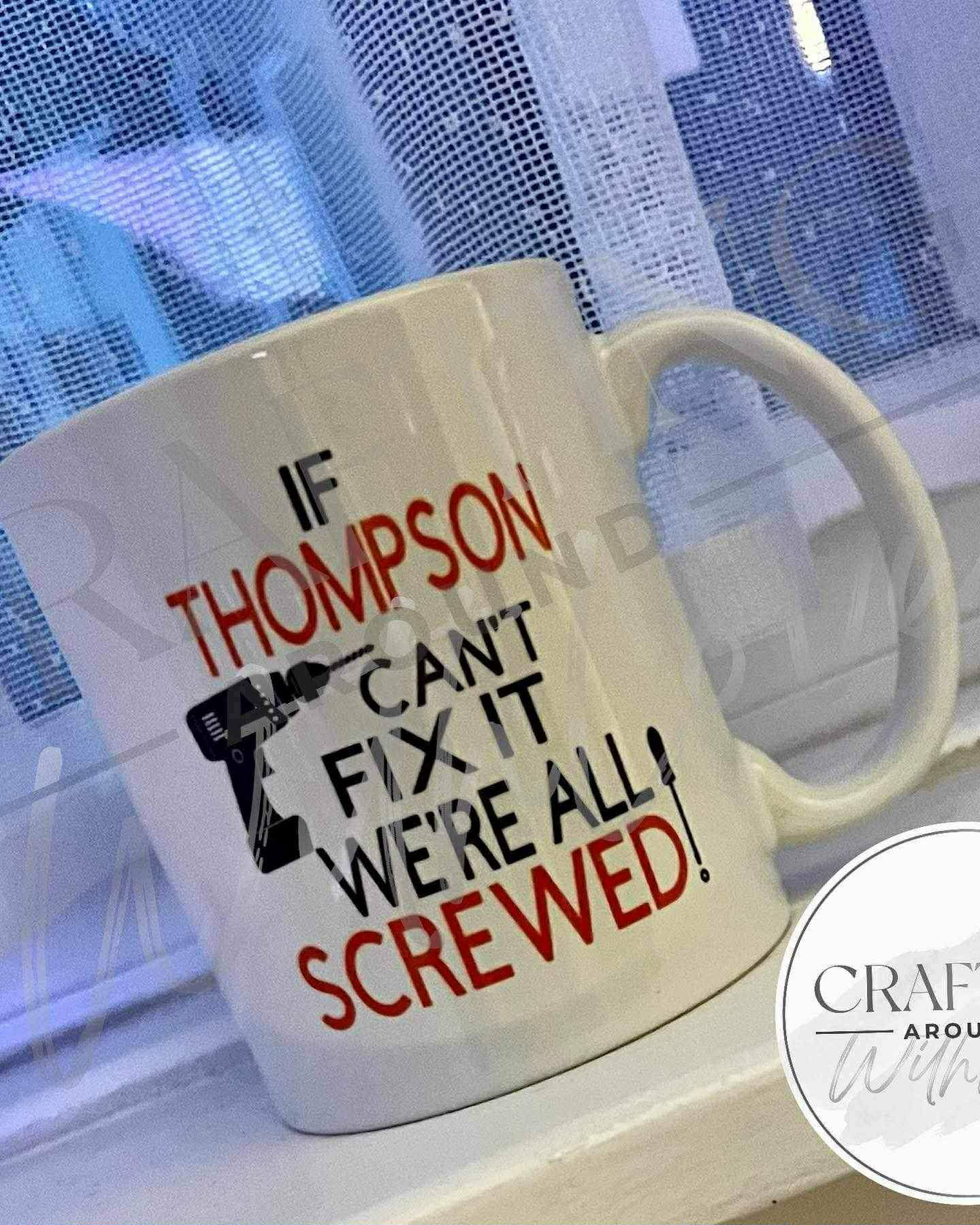 Personalised Printed Mug – Custom Photo or Design