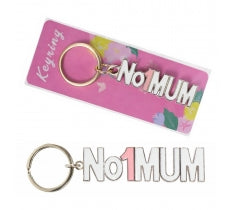 "No1Mum" Keyring