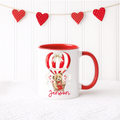 VALENTINES - LITTLE HOT AIR BALLON BEAR MUG