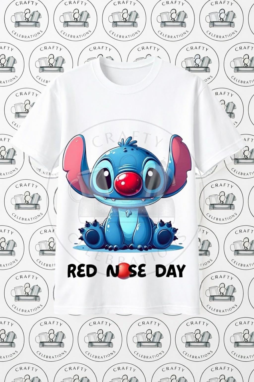 Stitch Red Nose Day T-Shirt
