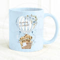 Mother's Day Mug - Blue Hot Air Balloon