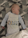 "When I Wake Up, I Will Be..." Safari Number Pyjamas
