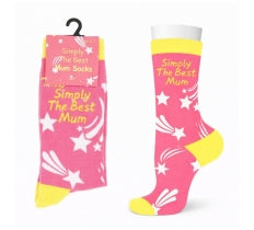"Simply the best Mum" socks